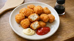 材料はスーパーでOK。豆腐入りでふんわり「からあげクン風」ひと口チキンの再現レシピ