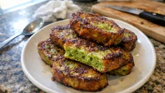 卵も牛乳もなしで作れる:アイスで仕上げる抹茶フレンチトースト風