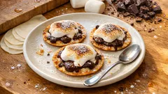 餃子の皮でこんなに甘くなる:トースターで作るサクとろマシュマロチョコ