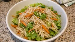 刺身のツマが余ったらこれ:切って和えるだけのシャキシャキ即席ナムル