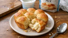 ホットケーキミックスで発酵いらず。フライパンちぎりパンが3材料でふんわり焼ける