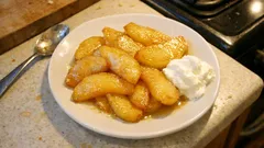 フライパンとトースターでさっと完成:焼きリンゴ&とろもちチョコ餅ほか簡単おやつ4選