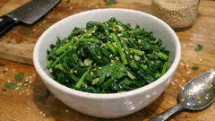 切って和えるだけ。春菊の生ナムル＋春の副菜4品で、献立に季節感を