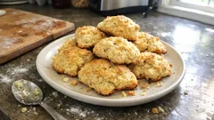 アイス×ホットケーキミックスで簡単スコーン:材料4つで外サクッ、中ほろり