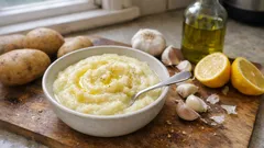 じゃがいもで作るギリシャの定番ディップ「アリャーダ」—にんにく×オリーブオイルが決め手