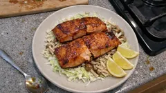 火を使わない主菜4選:レンジ&トースターで棒棒鶏・手羽先・チャプチェ・鮭味噌焼き